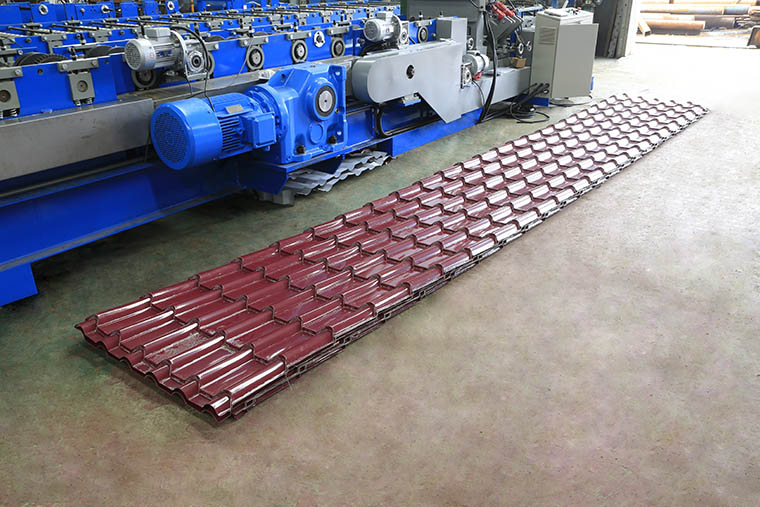 Glazed Tile Roll Forming Machine