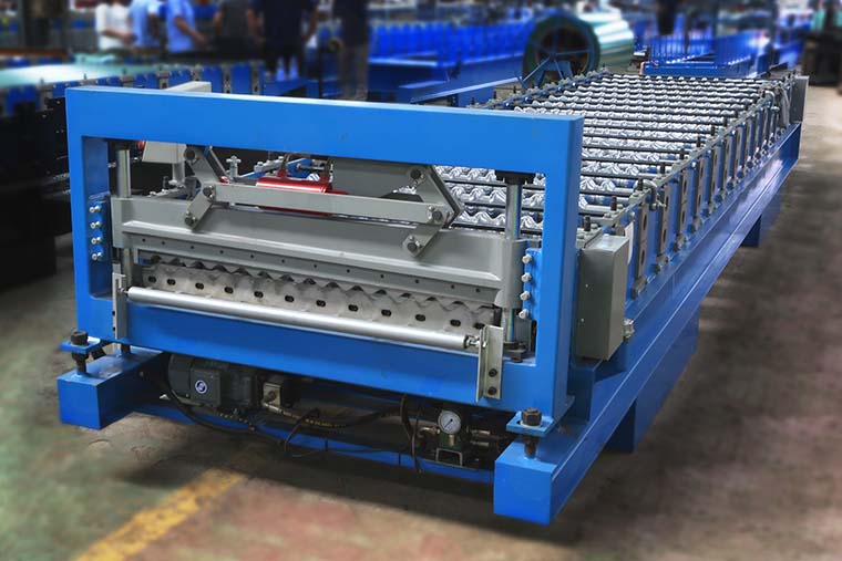 Corrugated Roof Panel Roll Forming Machine