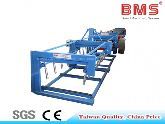 6.5 မီတာ AUTO Stacking Device ဖြင့် Metal Deck Roll စက်ဖွဲ့စည်းခြင်း။
